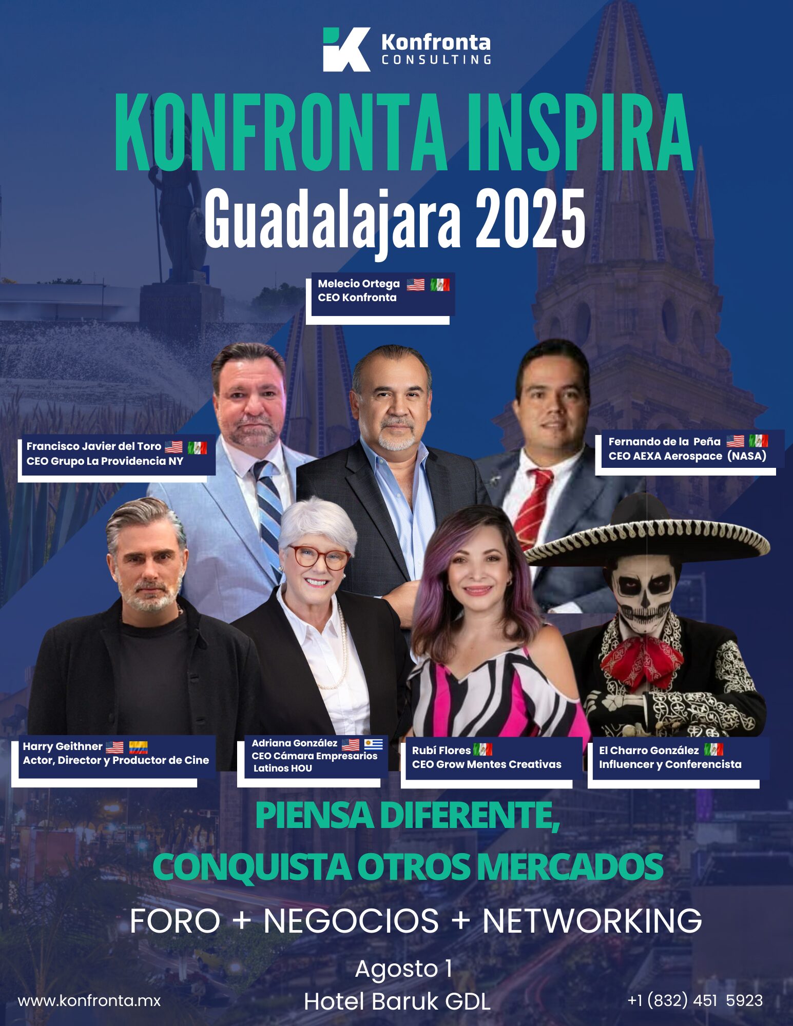 Konfronta Inspira Guadalajara 2025 — evento Konfronta Consulting