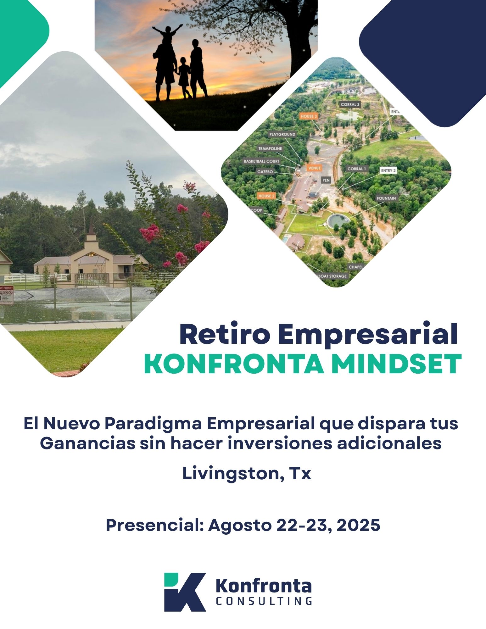 Retiro Konfronta Mindset — evento Konfronta Consulting